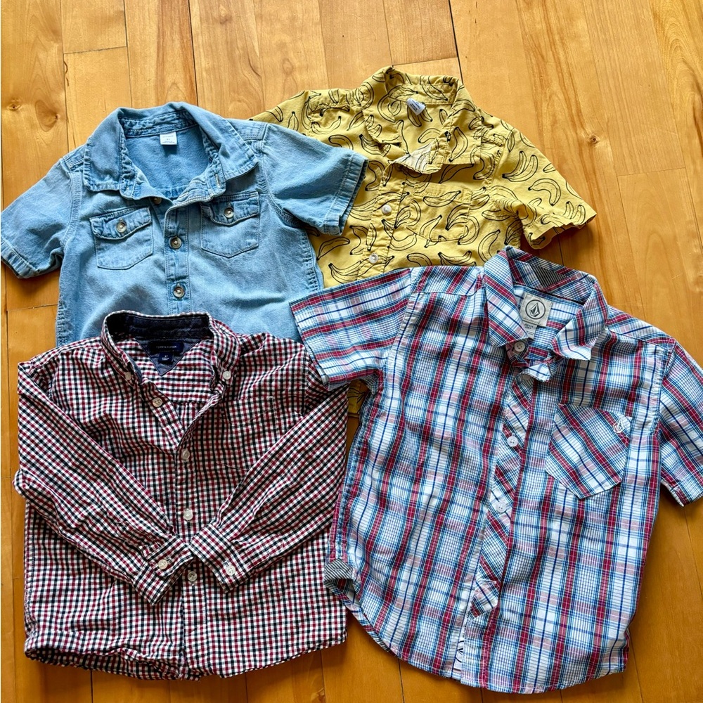 Perfect bundle of our favorite button down shirts - boys size 3 - toddler